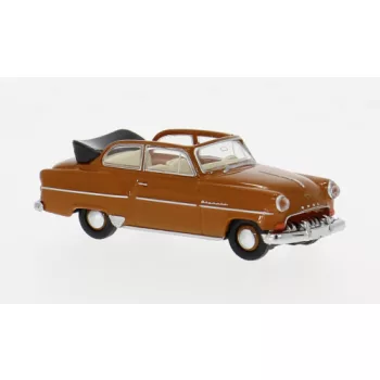 Brekina - Opel Olympia Cabrio, hellbraun, 1954, 1:87