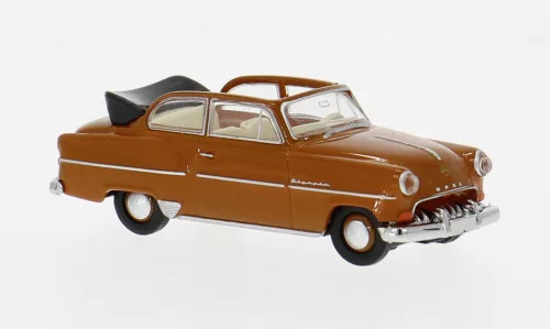 Brekina - Opel Olympia Cabrio, hellbraun, 1954, 1:87