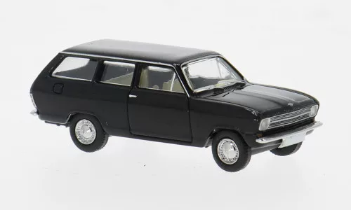 Brekina - Opel Kadett B Caravan, schwarz, 1965, 1:87
