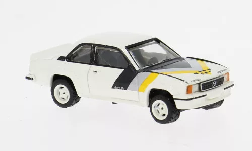Brekina - Opel Ascona B i400 weiss/grau 1980