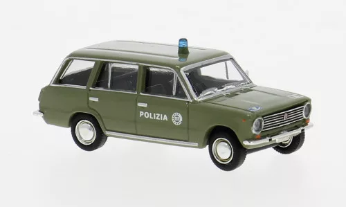 Brekina - Fiat 124 Familiare 1966 Polizia 1:87