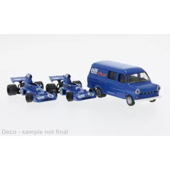   Brekina - Set Tyrrell 006, Formel 1, GP Nürburgring, 1973, Elf, 1:87