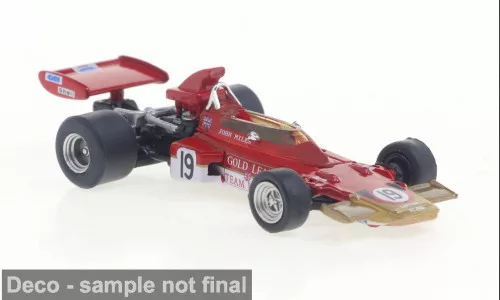 Brekina - Lotus 72D, Formel 1, GP Spanien, 1970, Gold Leaf, #19, 1:87