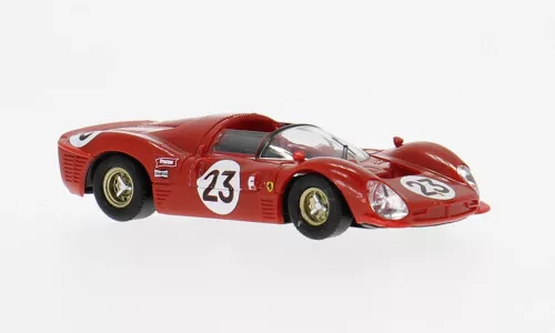 Brekina - Ferrari 330P3 Spider Daytona 1967 #23 L.Bandini/C.Amon 1:87