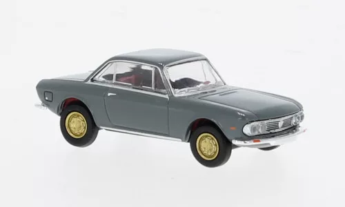 Brekina - Brekina, Lancia Fulvia Coupe, dunkelgrau, 1970, 1:87
