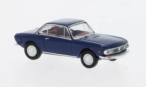 Brekina - Brekina, Lancia Fulvia Coupe, dunkelblau, 1970, 1:87