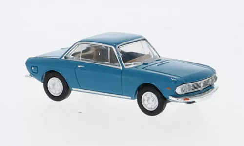 Brekina - Brekina, Lancia Fulvia Coupe, blau, 1970, 1:87