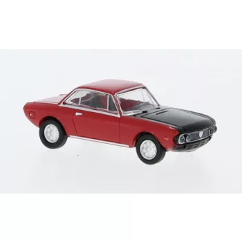 Brekina - Lancia Fulvia Coupe, rot/schwarz, 1970, 1:87