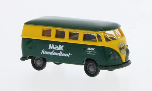Brekina - Brekina, VW T1b Kombi, 1960, MaK Kundendienst, 1:87