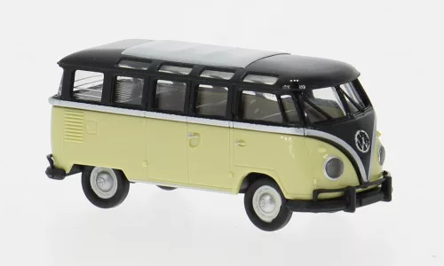 Brekina - VW T1b Samba schwarz/hellgrün 1960