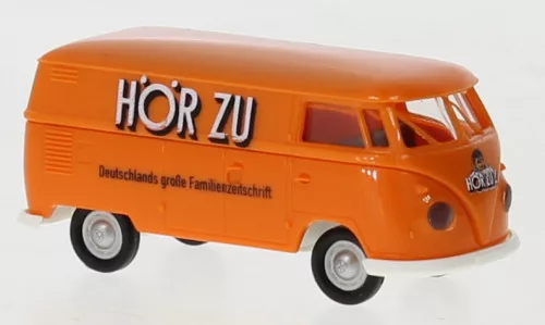 Brekina - Brekina, VW T1b Kasten HörZu, orange, 1960, Hörzu, 1:87