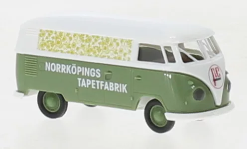 Brekina - Brekina, VW T1b Kasten, 1960, Norrköpings Tapetfabrik, 1:87