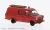 Brekina - Ford Transit, rot/schwarz, 1970, Feuerwehr, 1:87