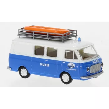 Brekina - Brekina, Fiat 238 Halbbus, 1965, DLRG Stade, 1:87