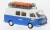 Brekina - Brekina, Fiat 238 Halbbus, 1965, DLRG Stade, 1:87