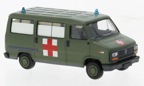 Brekina - Fiat Ducato Bus Militäram Brekina 1:87