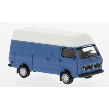 Brekina - VW LT Hochraum-Kasten, blau, 1975, 1:87