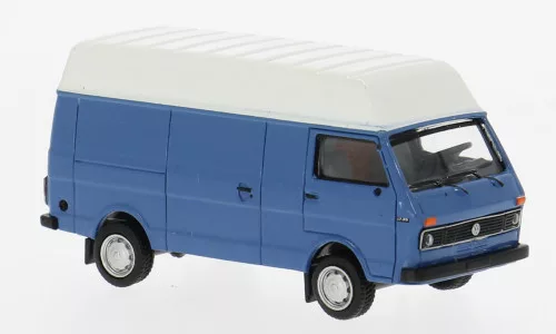 Brekina - VW LT Hochraum-Kasten, blau, 1975, 1:87