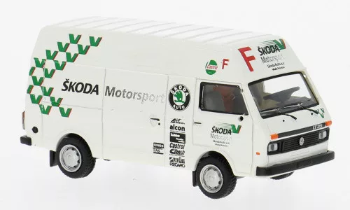 Brekina - VW LT Hochraum-Kasten 1985 Skoda Motorsport