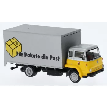 Brekina - Brekina, Bedford TK Koffer, 1971, PTT (CH), 1:87