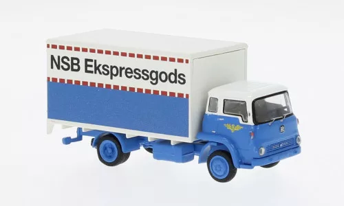 Brekina - Brekina, Bedford TK Koffer, 1971, NSB (N), 1:87