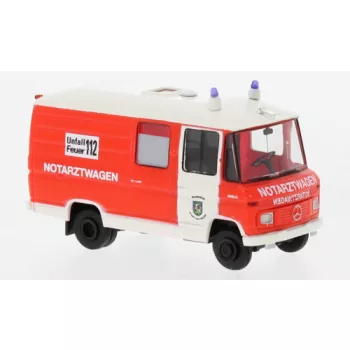   Brekina - Brekina, Mercedes L 508 RTW Hattingen, 1970, Feuerwehr Hattingen, 1:87