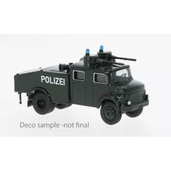   Brekina - Mercedes LA 1113 Wasserwerfer, dunkelgrün, 1966, Polizei, 1:87