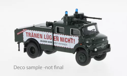 Brekina - Mercedes LA 1113 Wasserwerfer, 1966, Stuttgart21, 1:87