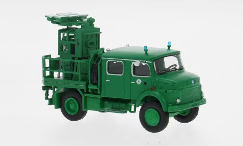 Brekina - Mercedes LA 911 Lichtmastwagen 1966 Polizei München