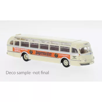   Brekina - Mercedes O 6600 H Reisebus, 1951, Gittelde - Jägermeister, 1:87