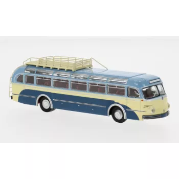   Brekina - Mercedes O 6600 H Reisebus, hellblau/beige, 1951, 1:87