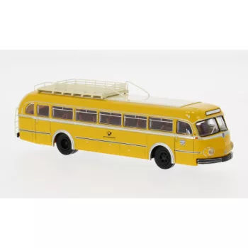   Brekina - Mercedes O 6600 H Überlandbus, 1951, Deutsche Bundespost, 1:87