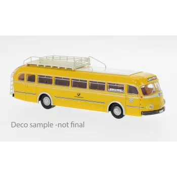   Brekina - Mercedes O 6600 H Überlandbus, 1951, Weinstraßenpost, 1:87