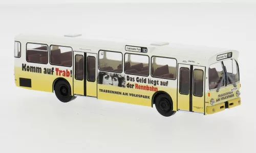 Brekina - Mercedes O 305 Stadtbus, 1972, HHA - Trabrennbahn, 1:87