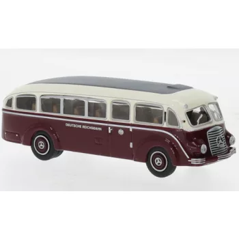 Brekina - Mercedes LO 3500 dunkelrot Brekina 1:87