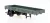 Brekina - Auflieger 1achs Pritsche, oliv/schwarz, 1965, 1:87