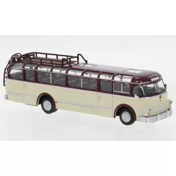 Brekina - Saurer 5 GVF-U dunkelrot/beige 1951