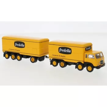 Brekina - Fiat 690 Millepiedi Kofferzug 1960 Fredella