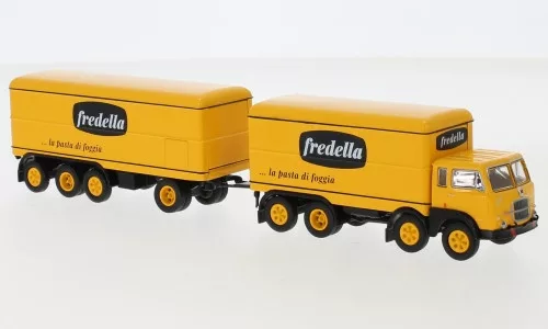 Brekina - Fiat 690 Millepiedi Kofferzug 1960 Fredella