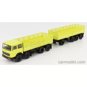 Brekina Plast - Fiat 691 Truck Millepiedi 4-Assi 1961 Yellow