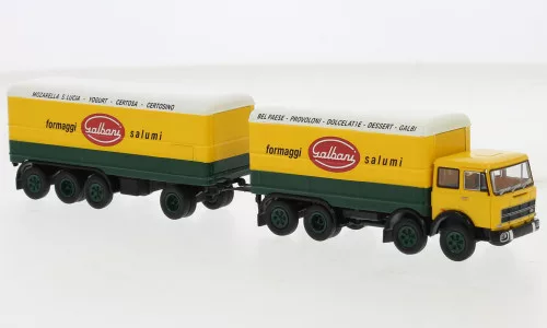 Brekina - Fiat 691 Millepiedi 1970 Galbani