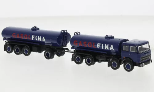 Brekina - Fiat 691 Millepiedi 1970 Gasol Fina