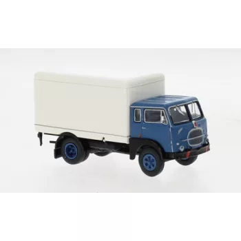Brekina - Fiat 642 Koffer blau/weiss 1962