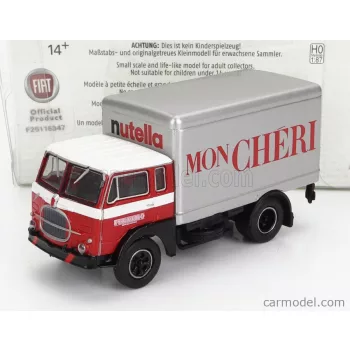   Brekina Plast - Fiat 642 Truck Cassonato Ferrero 2-Assi 1962 Red Silver