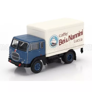   Brekina - FIAT 642 TRUCK CASSONATO CAFFE BEI & NANNINI 1962 BLUE WHITE