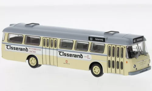 Brekina - Brekina, Büssing Senator 12 D, 1962, Frankfurt - Tisserand, 1:87