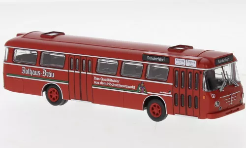 Brekina - Brekina, Büssing Senator 12 D, 1962, Konstanz - Rothaus, 1:87