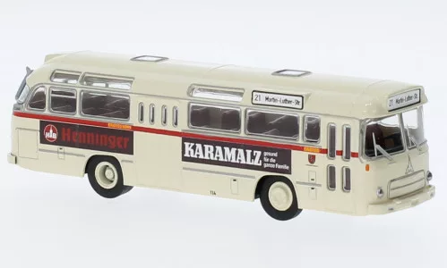 Brekina - Brekina, Magirus Saturn II, 1962, Mainz - Henninger Karamalz, 1:87