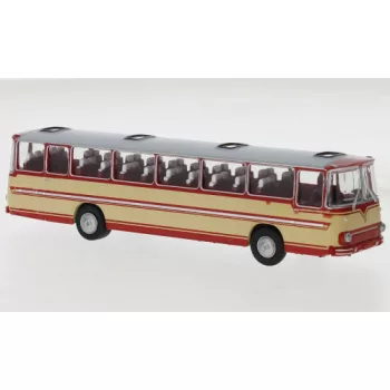 Brekina - Brekina, Fleischer S5, rot/beige, 1973, 1:87
