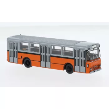 Brekina - Brekina, Fiat 418 AL, grau/orange, 1972, 1:87